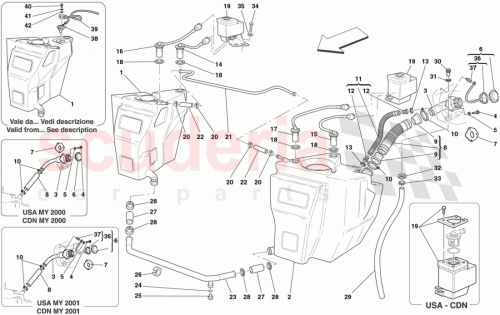 Part Diagram for Ferrari 196486