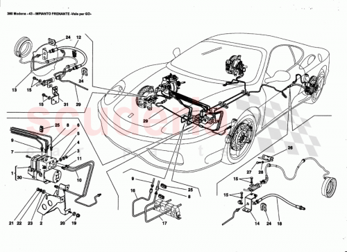 Part Diagram for Ferrari 213645