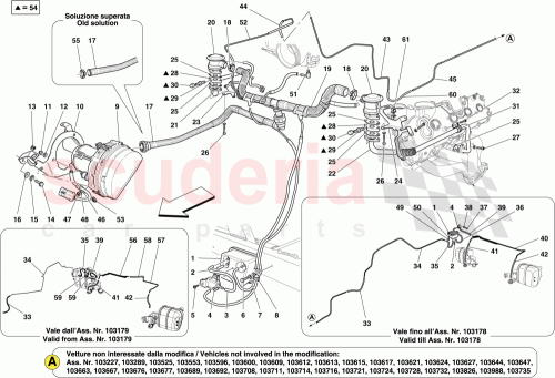 Part Diagram for Ferrari 247795