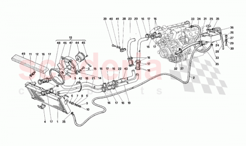 Part Diagram for Ferrari 135172