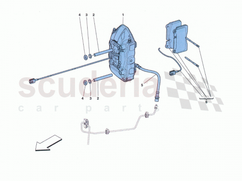 Part Diagram for Ferrari 70002017