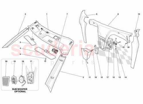 Part Diagram for Ferrari 668448