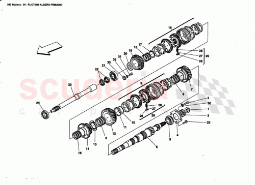 Part Diagram for Ferrari 183964