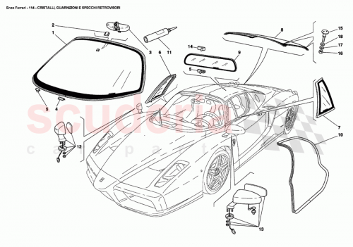 Part Diagram for Ferrari 67508500