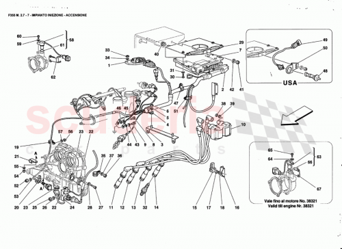 Part Diagram for Ferrari 162358
