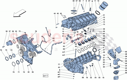 Part Diagram for Ferrari 212592