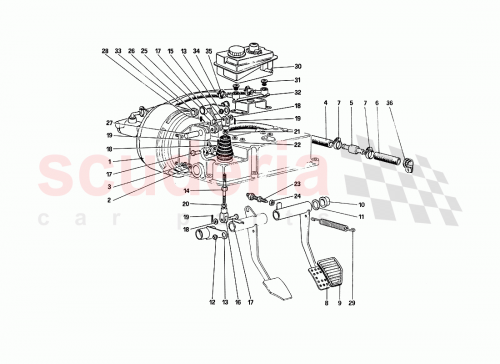 Part Diagram for Ferrari 101663