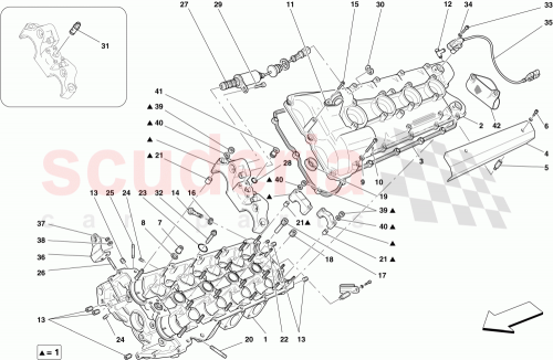 Part Diagram for Ferrari 235485