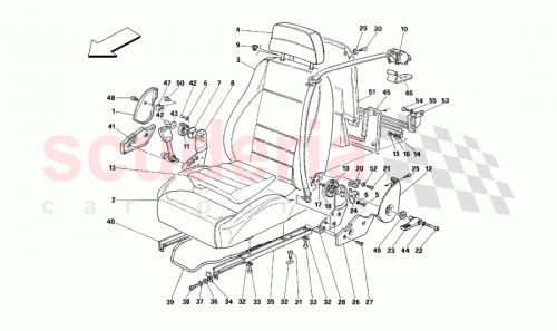 Part Diagram for Ferrari 635887