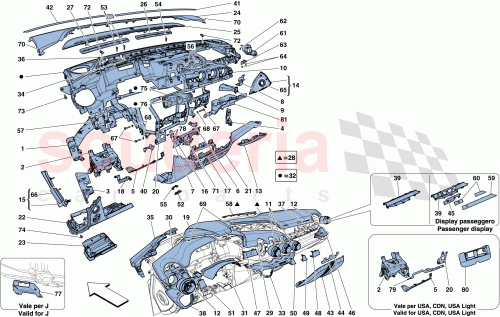 Part Diagram for Ferrari 87645500