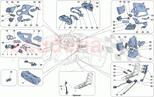 Part Diagram for Ferrari 304196