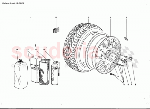 Part Diagram for Ferrari 201348