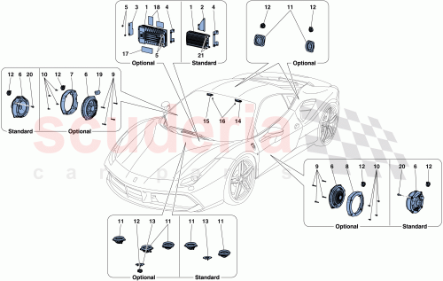 Part Diagram for Ferrari 815830
