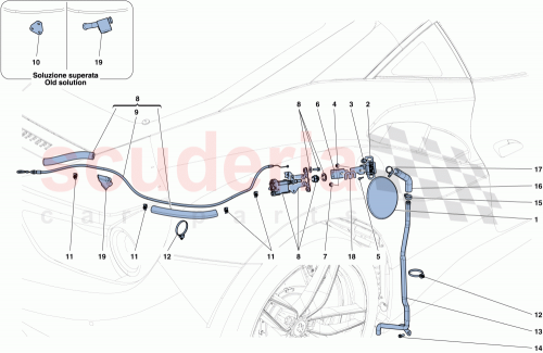 Part Diagram for Ferrari 86934400