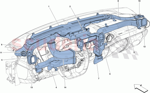 Part Diagram for Ferrari 88671000