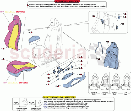 Part Diagram for Ferrari 82593600