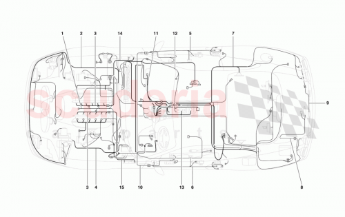 Part Diagram for Ferrari 164670