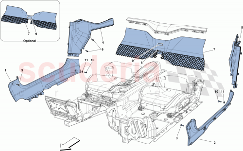 Part Diagram for Ferrari 13337507