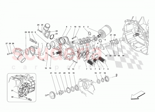Part Diagram for Ferrari 137873