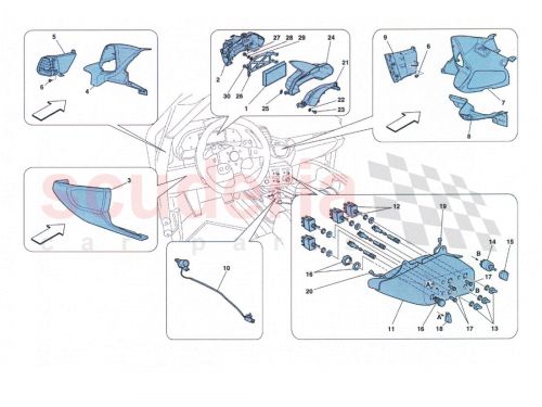 Part Diagram for Ferrari 261418
