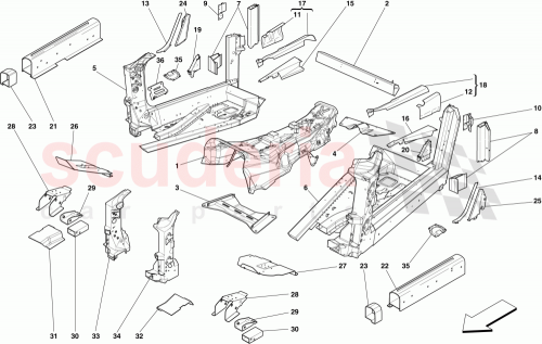 Part Diagram for Ferrari 985222147