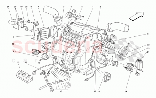 Part Diagram for Ferrari 65424800
