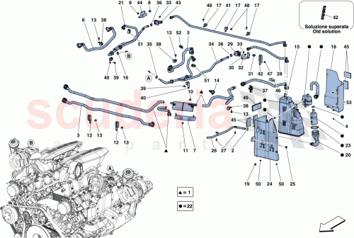 Part Diagram for Ferrari 87805311