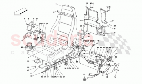 Part Diagram for Ferrari 63945000