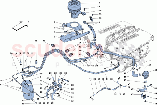 Part Diagram for Ferrari 263794