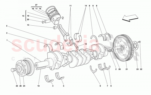 Part Diagram for Ferrari 170047