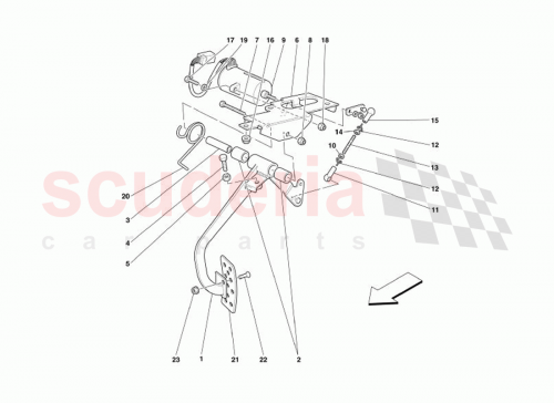 Part Diagram for Ferrari 197108