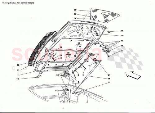 Part Diagram for Ferrari 67670500