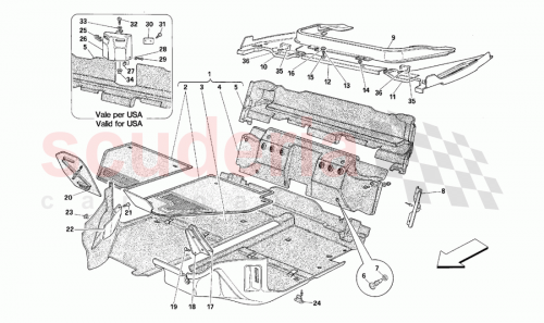 Part Diagram for Ferrari 63660100