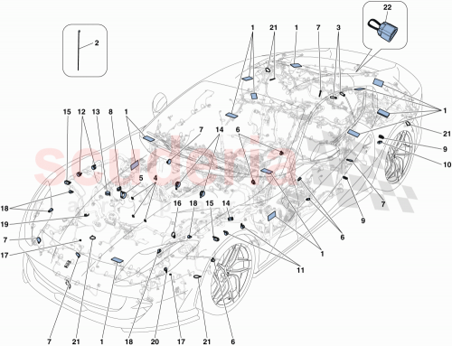 Part Diagram for Ferrari 806139