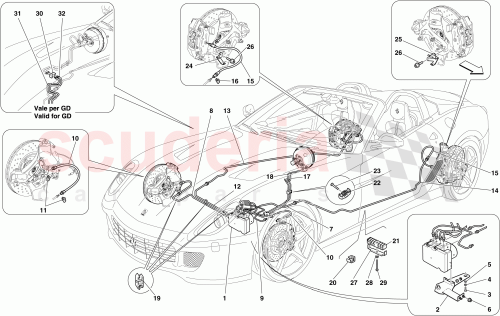 Part Diagram for Ferrari 223270