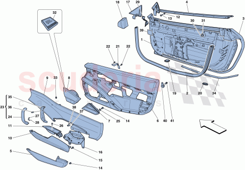 Part Diagram for Ferrari 83903711