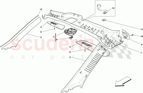 Part Diagram for Ferrari 85616000