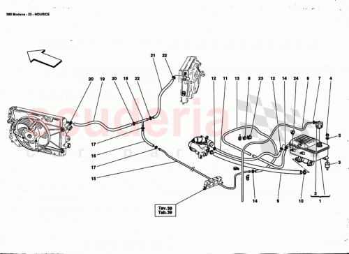 Part Diagram for Ferrari 176161