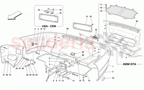 Part Diagram for Ferrari 65469000