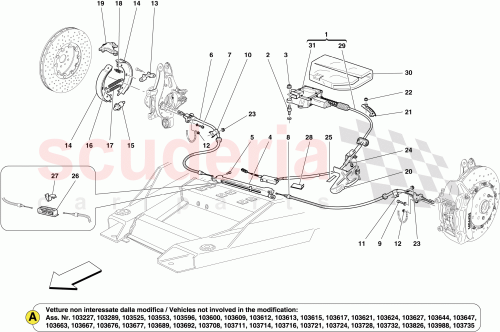Part Diagram for Ferrari 281143