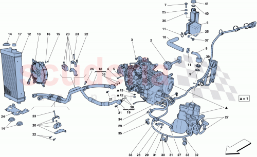 Part Diagram for Ferrari 293240