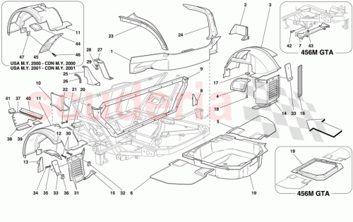 Part Diagram for Ferrari 65500600