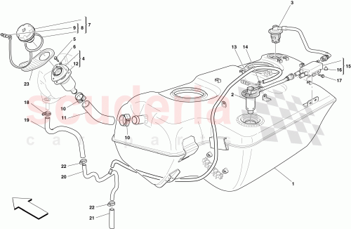 Part Diagram for Ferrari 209366