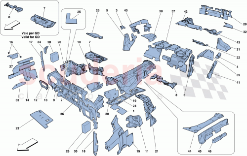 Part Diagram for Ferrari 295058