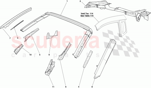 Part Diagram for Ferrari 68042411
