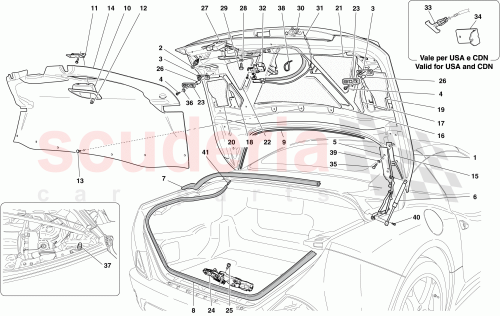Part Diagram for Ferrari 86263800