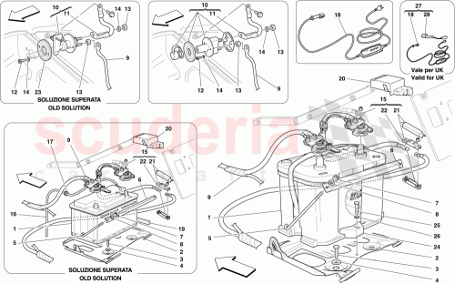 Part Diagram for Ferrari 81260300