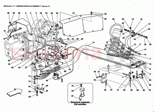 Part Diagram for Ferrari 174260