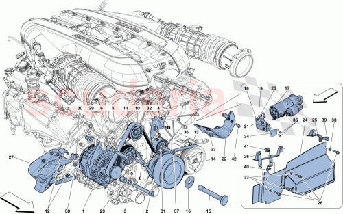 Part Diagram for Ferrari 895332