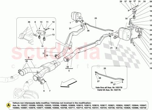 Part Diagram for Ferrari 240597